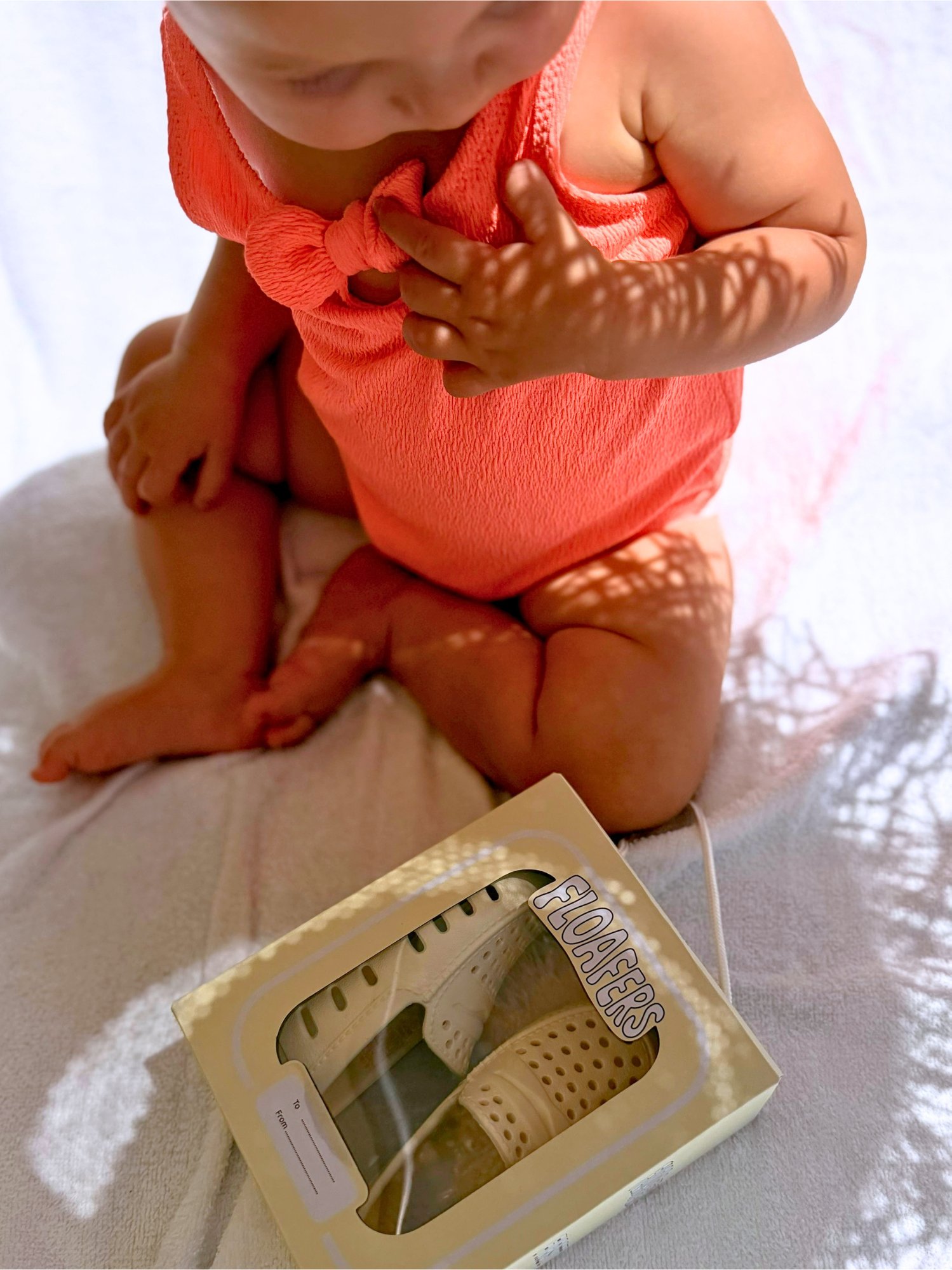 Floafers Anchor baby shoes, unboxing