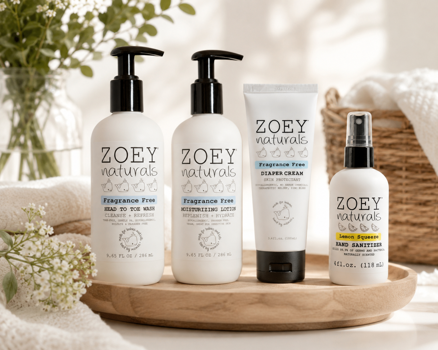 This month's Buzz Worthy giveaway prize from Zoey Naturals