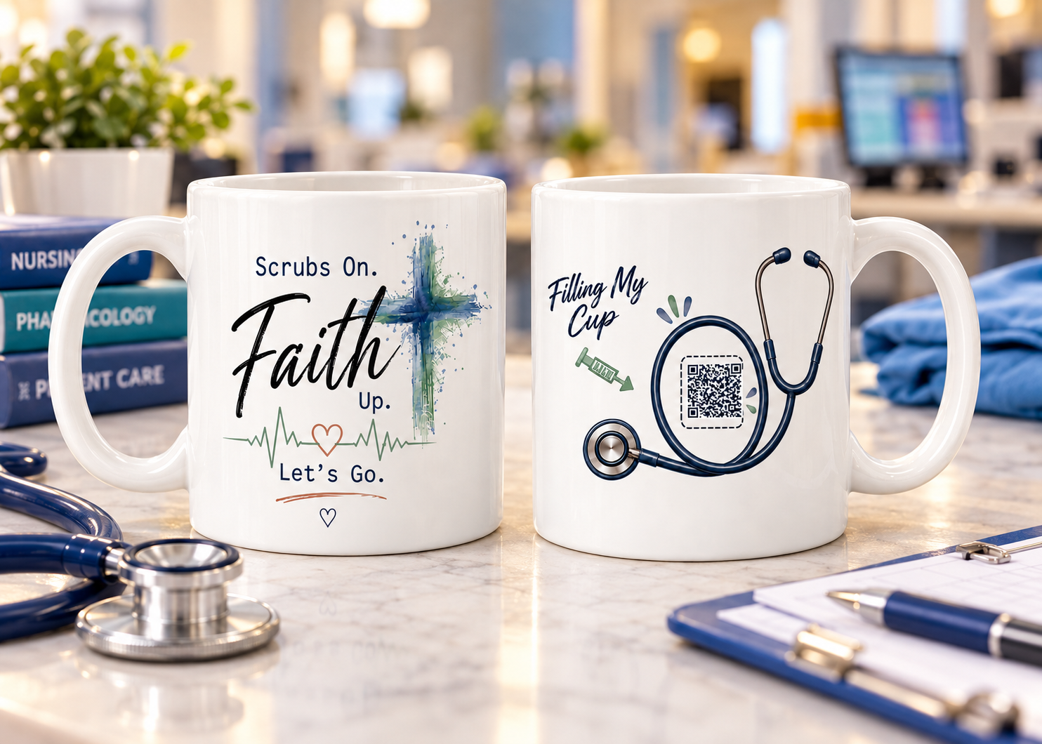 Sip Encounters Faith Full Cup nursing mugs