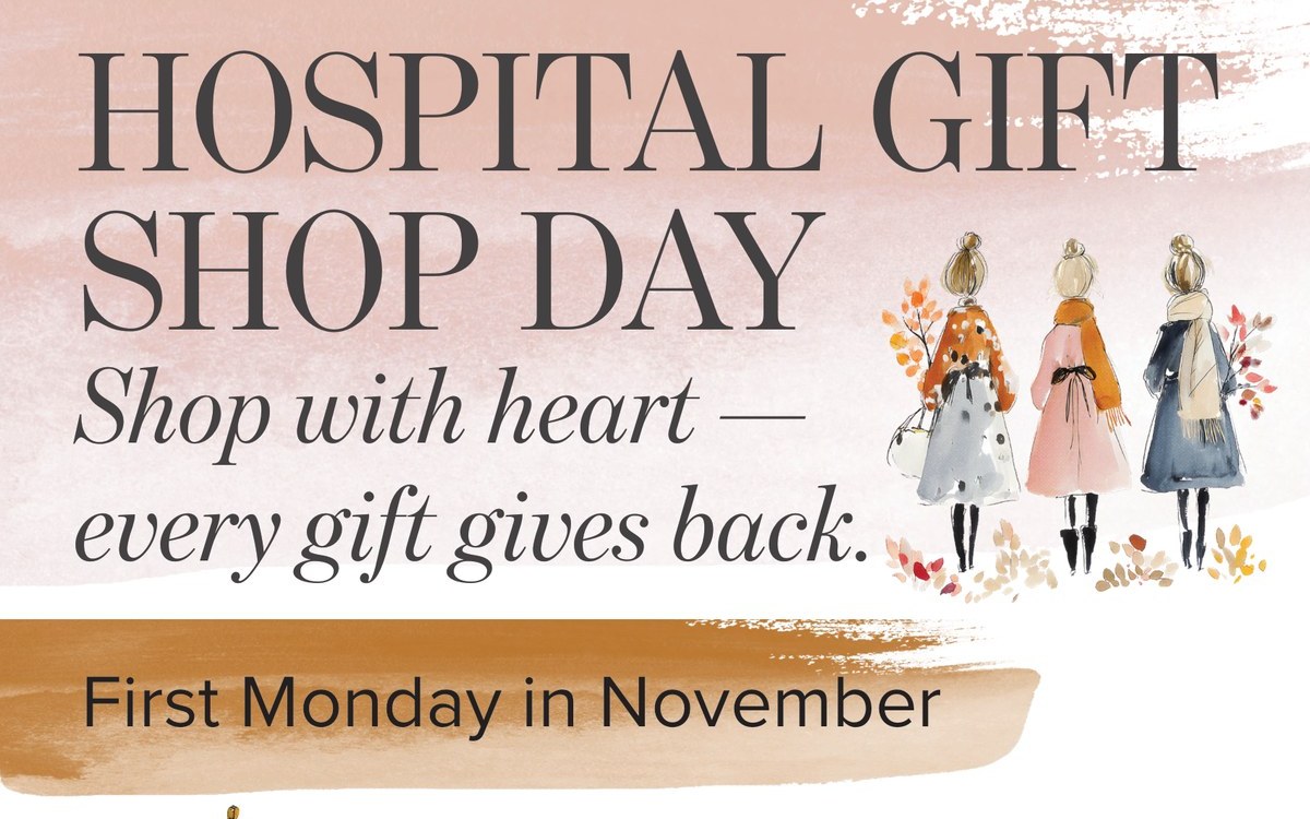 Hospital Gift Shop Day sign