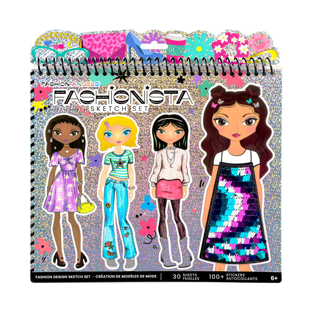 Fashion Angels Fashionista sketch set